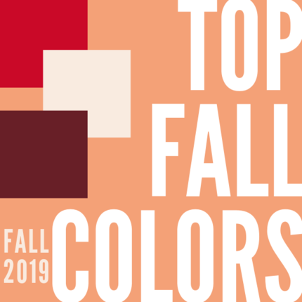 Top Fall Colors 2019 